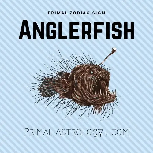 Primal Zodiac Sign of Anglerfish