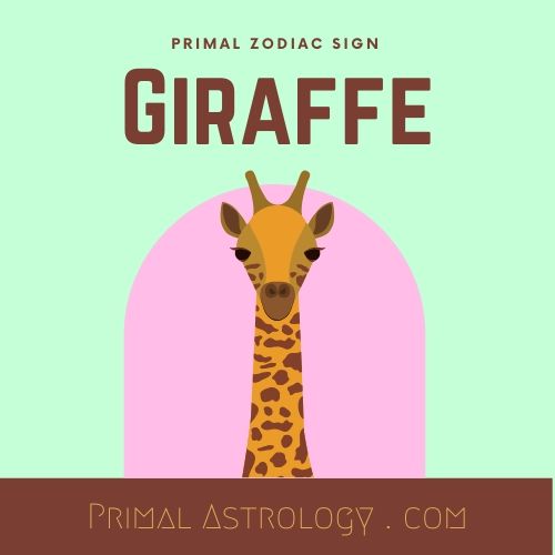 Primal Zodiac Sign of Giraffe