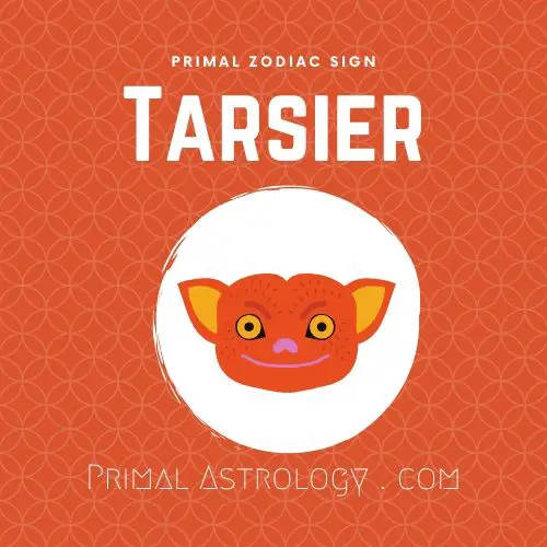 Primal Zodiac Sign of Tarsier