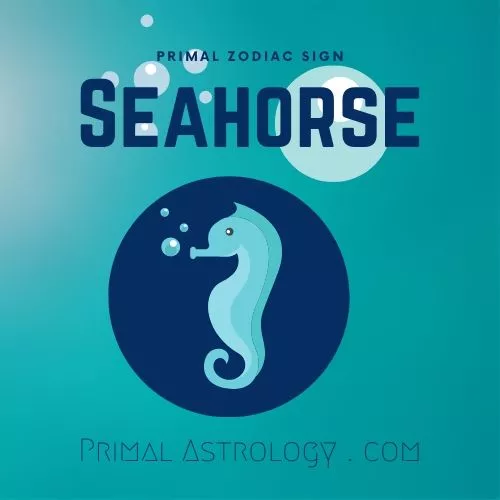 Primal Zodiac Sign of Seahorse